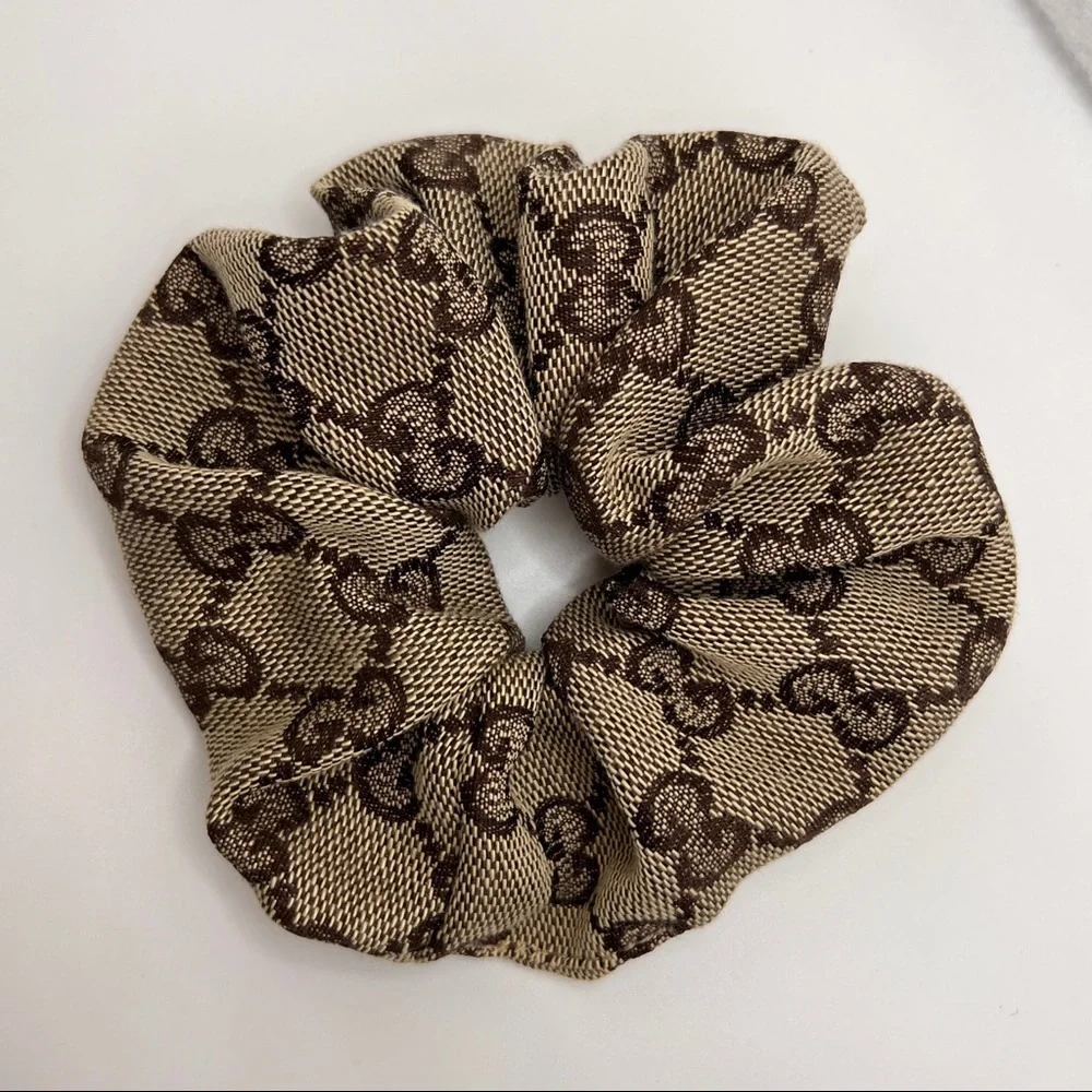 GG Monogram Luxury Hair Scrunchie 💕